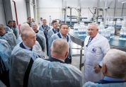 Встреча депутатов с представителями АПК на заводе минеральной воды, село Ундоры, 3 апреля 2024 года 