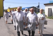 Рабочая поездка Анатолия Бакаева в Кузоватовский район, 6 августа 2016 г.