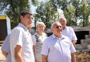 Рабочая поездка Анатолия Бакаева в Кузоватовский район, 6 августа 2016 г.