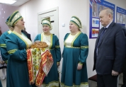 Поездка Валерия Малышева в село Краснополка Карсунского района, 13 декабря 2023 года 