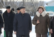 Рабочая поездка Валерия Малышева в Карсунский район, 20 февраля 2025 г. 