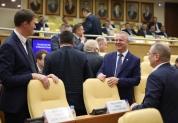 Отчет губернатора Алексея Русских в Законодательном собрании Ульяновской области