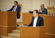 Отчет губернатора Алексея Русских в Законодательном собрании Ульяновской области