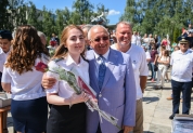 Вручение дипломов выпускникам Ульяновского института гражданской авиации имени Главного маршала авиации Б. П. Бугаева