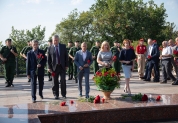 Митинг, посвящённый Дню победы советских войск в Курской битве (23.08.2022)