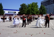 Выпуск в Ульяновском гвардейском суворовском училище, 24 июня 2018 года