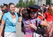 Выпуск в Ульяновском гвардейском суворовском училище, 24 июня 2018 года