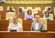 Парламентский урок для победителей первенства и чемпионата России по кикбоксингу