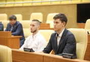 Парламентский урок для победителей первенства и чемпионата России по кикбоксингу