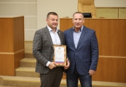 Парламентский урок для победителей первенства и чемпионата России по кикбоксингу
