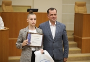 Парламентский урок для победителей первенства и чемпионата России по кикбоксингу