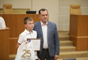 Парламентский урок для победителей первенства и чемпионата России по кикбоксингу