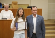 Парламентский урок для победителей первенства и чемпионата России по кикбоксингу