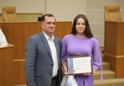 Парламентский урок для победителей первенства и чемпионата России по кикбоксингу