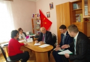 Поездка Анатолия Бакаева в Николаевский район, 29 марта 2018 года 
