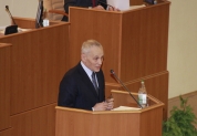 На трибуне полномочный представитель Президента РФ в ПФО Григорий Рапота