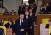 Перед началом заседания