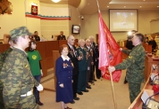 Знамя военно-патриотического клуба 