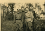 Ермолаев А., Куличков А., Вдовцов А., Сидоров Н. - Германия, 1945